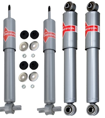 NEW Front & Rear Shock Absorbers Kit KYB Gas-a-Just for Chevrolet Corvette 84-87