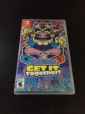 COMPLETE Warioware: Get It Together! (Nintendo Switch, 2021