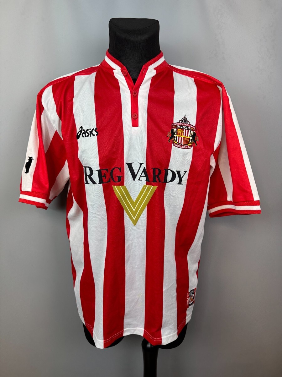 SUNDERLAND 1999 2000 HOME SHIRT FOOTBALL SOCCER JERSEY ASICS