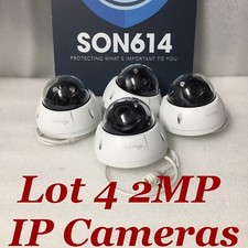 Lot 4 IP Network Color Camera W/ 2.7-12mm 2MP...
