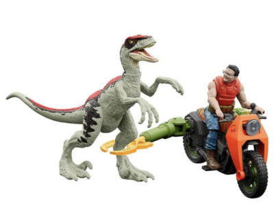 Jurassic World Dennis Nedry '93 Classic Track and Chase Pack Toy