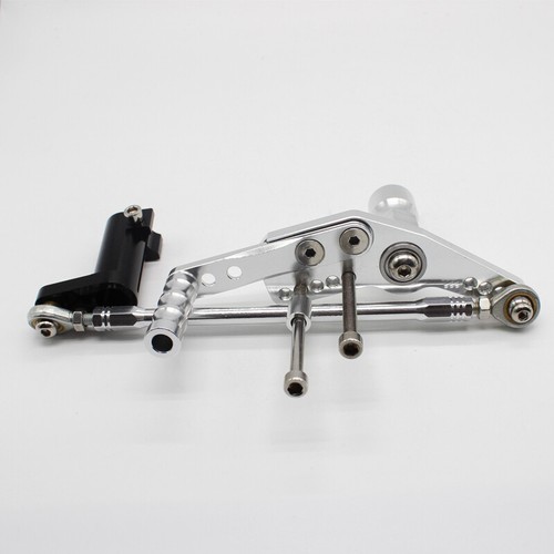 FXCNC Adjustable Rearsets Footpeg Silver For Honda CBR1000RR ABS 2008-2016 2009 - Picture 10 of 10