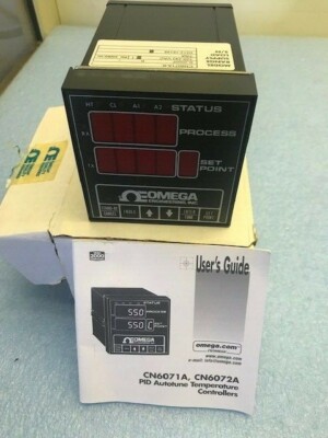 OMEGA PID AUTOTUNE TEMPERATURE CONTROLLER, MODEL CN6071A-K