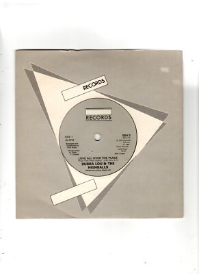 BUBBA LOU & HIGHBALLS - LOVE ALL OVER THE PLACE UK N/SOUL ORIG 7'' & CO/SLEEVE.EX