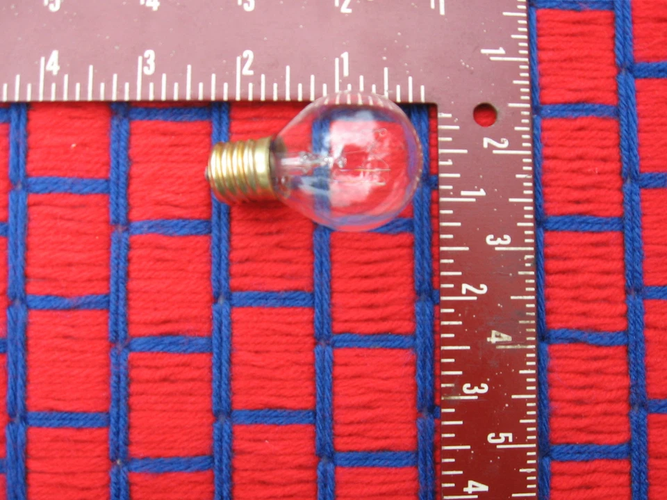 new GE 10w CLEAR S11 LIGHT BULB E17 INTERMEDIATE BASE 10S11 /N industrial 130v  - Image 2 of 2