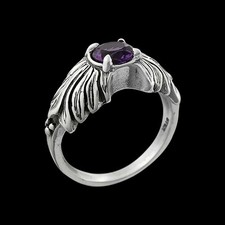 925 Sterling Silver Amethyst Ring, February Birthstone Ring, Amethyst...