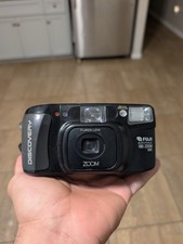 Fuji Discovery Auto Focus 190 Zoom 35MM Film Camera Point and Shoot