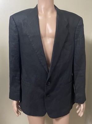 Vincenzo d Italia Men s Size 42R SPRING/SUMMER 100% Linen Sport Coat Blazer Suit