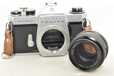 Asahi Pentax Spotmatic SP II Vintage 35mm SLR Camera & Takumar