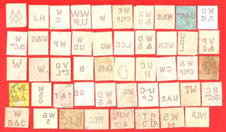 GREAT BRITAIN Perfin Stamps Used FREE SHIPPING WORLDWIDE 😊