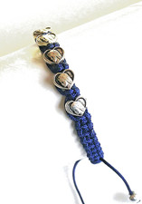 Blessed Mother Rosary Bracelet with Heart Beads