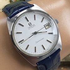 Vintage OMEGA Seamaster men's automatic watch Ref:166.0204 Date 1975 9