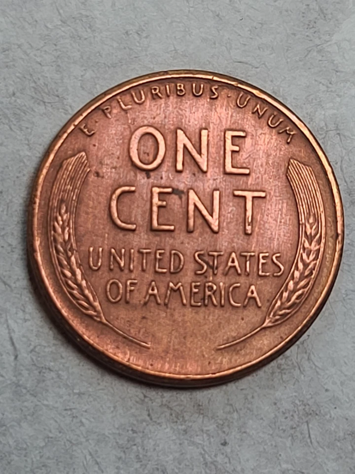 Centavo de trigo rojo G2U 1943 Foto 2 de 2