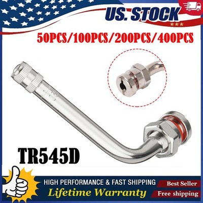 50PCS-400PCS Truck Tire Valve Stems TR545D For New 22.5 & 24.5 Alcoa Aluminum US