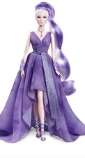 Barbie Crystal Fantasy Collection Amethyst Doll GTJ96 UNOPENED Original Ship Box