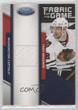 2011-12 Certified Fabric of the Game Materials /399 Troy Brouwer #36 7ez