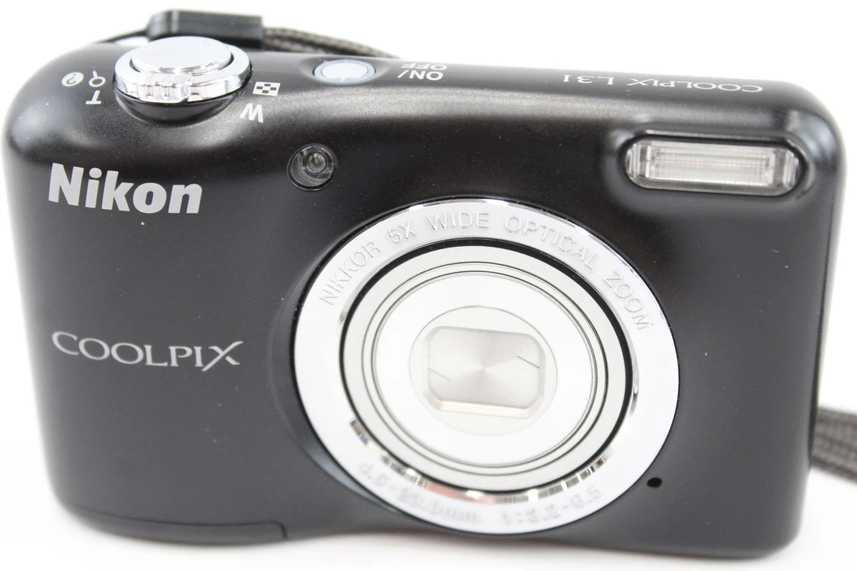 Preços baixos em Câmeras digitais Nikon Coolpix L3 | eBay