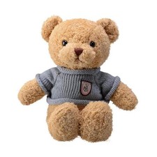 Teddy Bear Stuffed Animals, 11.8 Inches Teddy Bear Plush Toy Birthday Gray
