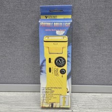 Portable Am/Fm Radio Flashlight VS-268 Pivoting Head Emergency Siren Yellow