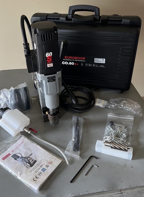Magnetic Drill Press Euroboor ECO.60S+ w/Case
