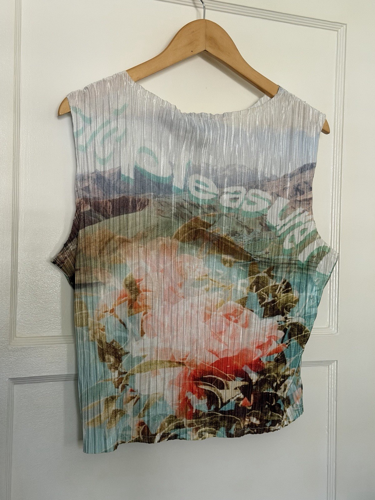 Basic Pleasure Mode Printed Graphic Swing Tank To… - image 2