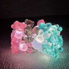 Teddy Bear Teddy Bear Indoor Decorative String Lights 8.5ft 20 LED USB / Battery