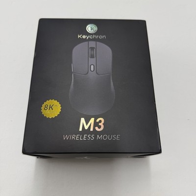 2026 Keychron 8k M3 Wireless Gaming Mouse - Black