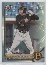 2022 Bowman 1st Edition Sky Blue Foil Jack Suwinski #BPPF-84 uk2