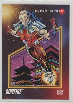 1992 Impel Marvel Universe Series III Super Heroes Sunfire #14 1k3