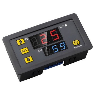Verzögerungsrelais ON-Off-Kontrolle Pumpmotor 0-999s/min/h 20A Timer Switch