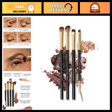 4-Piece Eyeshadow Brush Set - Professional Makeup Brushes for Precision Applicat