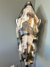 pablo picasso women  s multicolor scarf