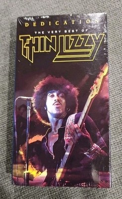 Dedication The Very Best of Thin Lizzy VHS NEW & SEALED Polygram Video Tape VHS