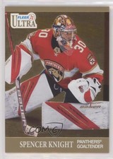 2021 Upper Deck Fleer Ultra Update Gold Achievement /100 Spencer Knight #U-3 1b8