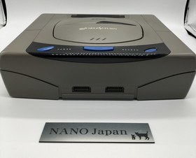 Sega Saturn Gray Console HST-3200 Japanese Version Tested Controller