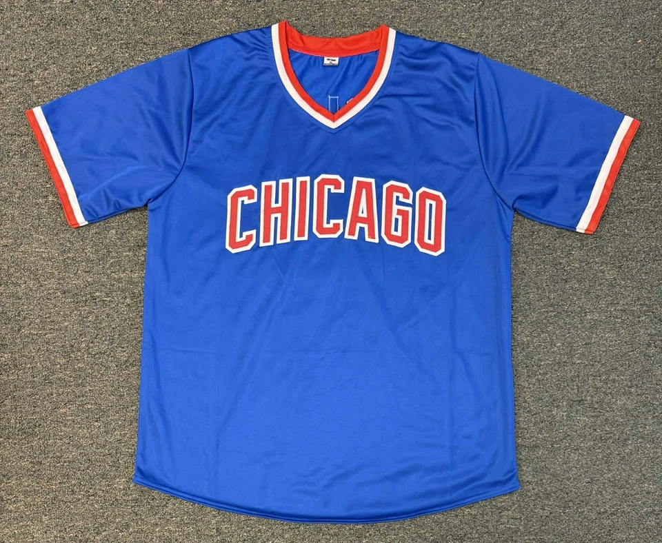 Autographed/Signed Rick Sutcliffe Chicago Blue Baseball Jersey JSA RED BARON - Image 3 of 3