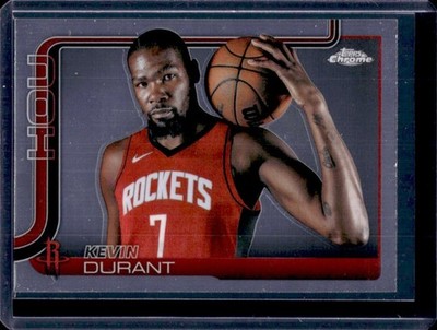 Kevin Durant 2025 Topps Chrome NBA Basketball Paradox Insert SSP