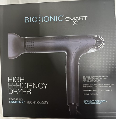 Bio Ionic SMART-X Asciugatrice ad Alta Efficienza 1600W Solo Scatola Danneggiata. R12 - Foto 2 di 5