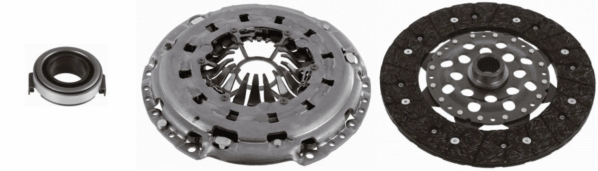 Kit d'embrayage Sachs 3000 951 586 pour berlines et coupés OE 22105-PGE-305