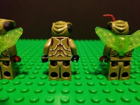 LEGO Mosquitoid Minifigure Lot Space Galaxy Squad Winged Mosquito Robot Sidekick