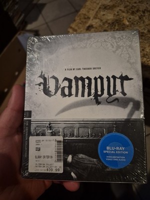 Vampyr (Criterion Collection) (Blu-ray, 1932) Super Super Rare Sealed 