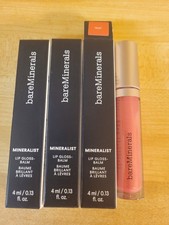 3 Bare Minerals  Mineralist  Lip Gloss Balm  Trust  NIB