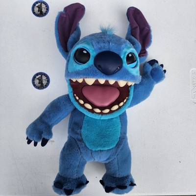 Wow Stuff Disney Stitch Interactive Animatronic Puppet Toy Real FX 18'' - Working