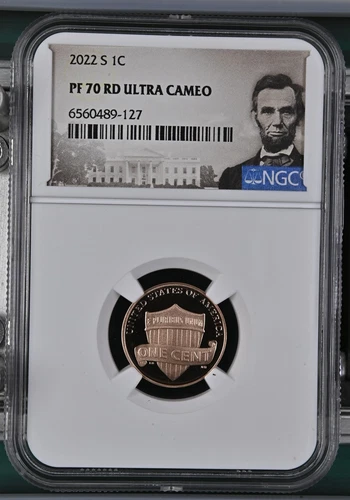 2022 S Lincoln Cent Shield Reverse NGC PF70 RD ULTRA CAMEO 89127
