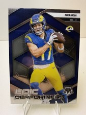 2025 Panini Mosaic Epic Performers Puka Nacua Los Angeles Rams #7 Football