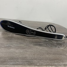 BROOKSTONE HANDHELD HEATING PERCUSSION BODY MASSAGER