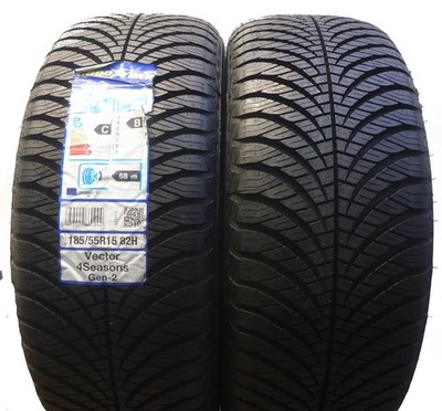 2 x GOODYEAR 185/55 R15 82H Vector 4Seasons Gen-2 Ganzjahresreifen 2016 VOLL