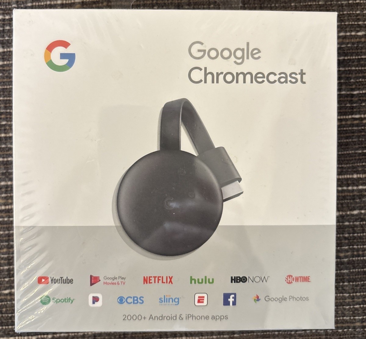 Google Chromecast 3rd Generation GA00439-US Streaming Media Player