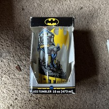 Image of BRAND NEW Batman Glass Tumbler 16oz