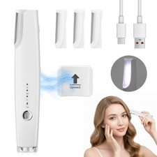 Electric Facial Exfoliator and Eyebrow Trimmer for Women Portable Travel Size